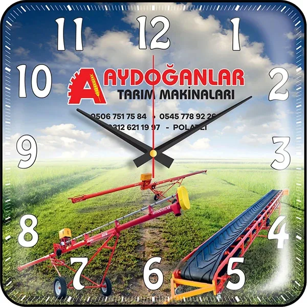 Promosyon Bombe Cam Duvar Saatleri