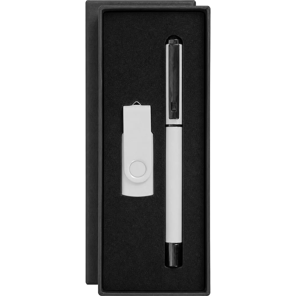 USB Kalem Set - Beyaz