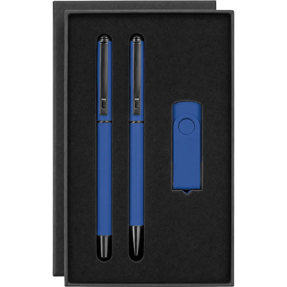 USB Kalem Set - Lacivert