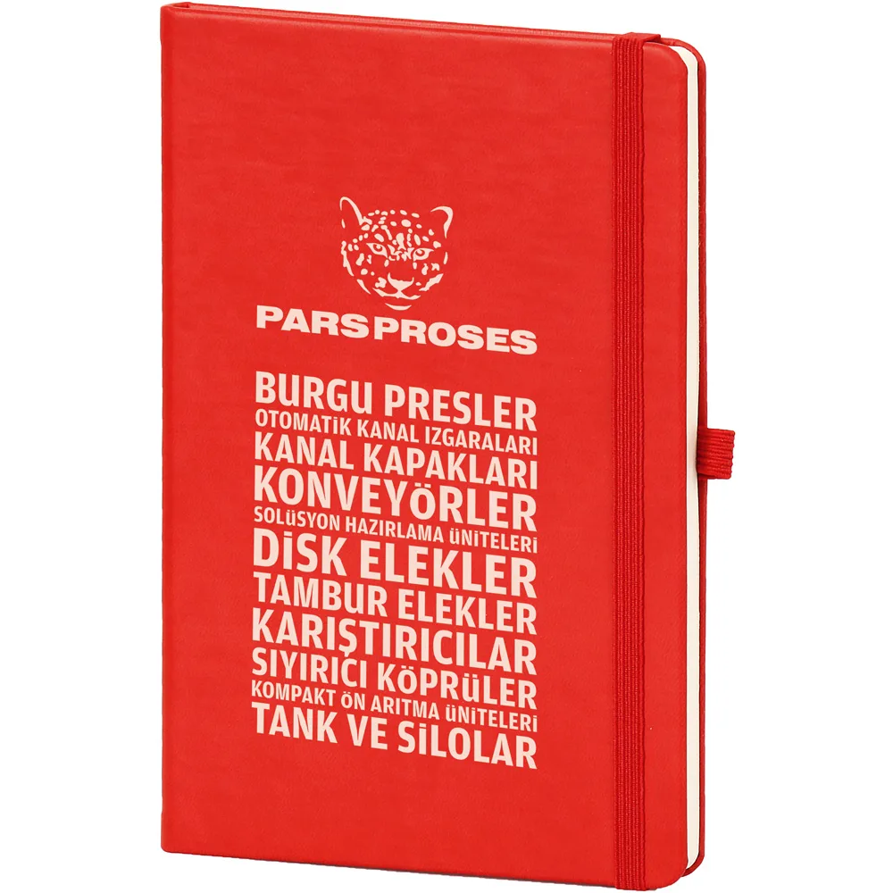 Tarihsiz Defter - Kırmızı
