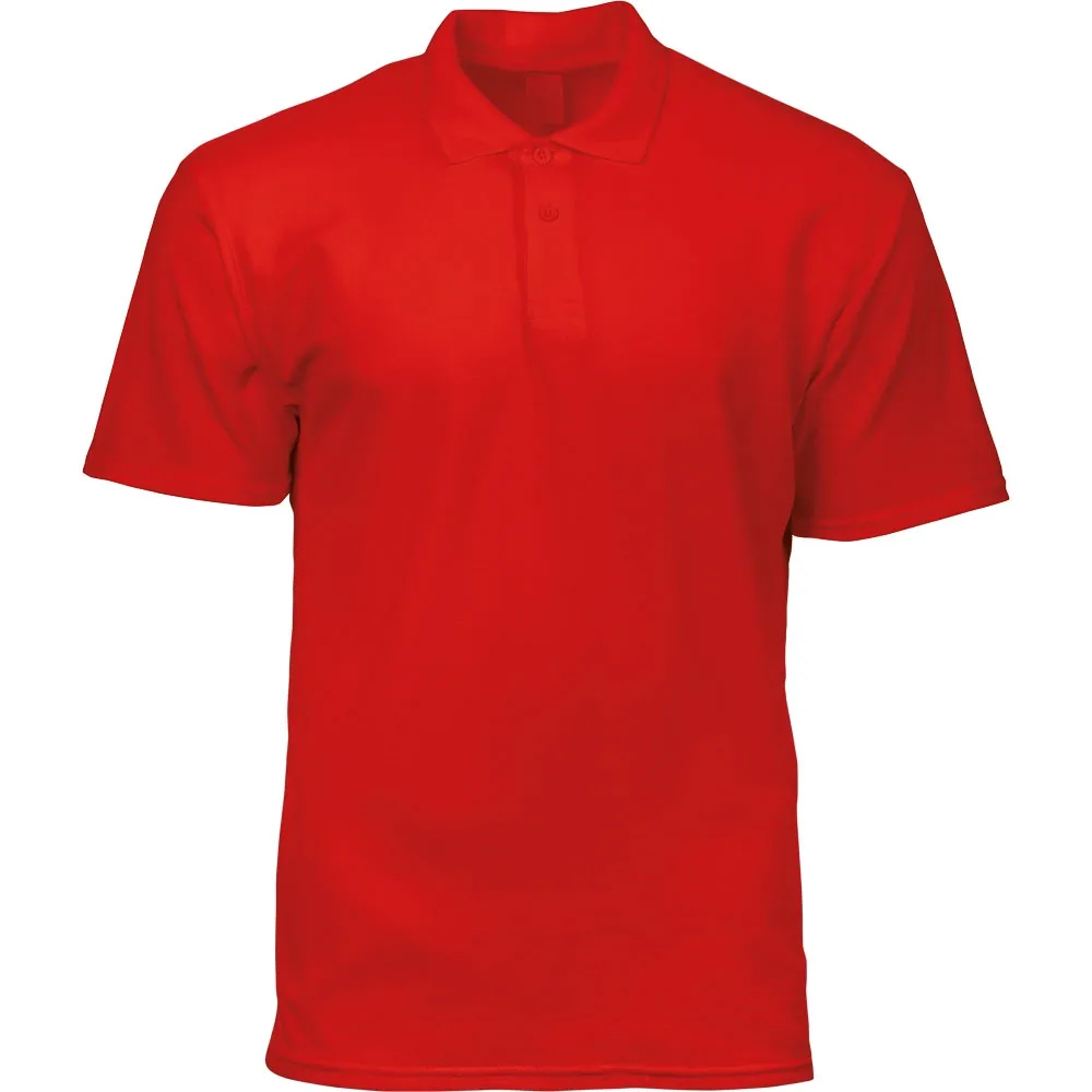 Polo Yaka Tişört - Kırmızı