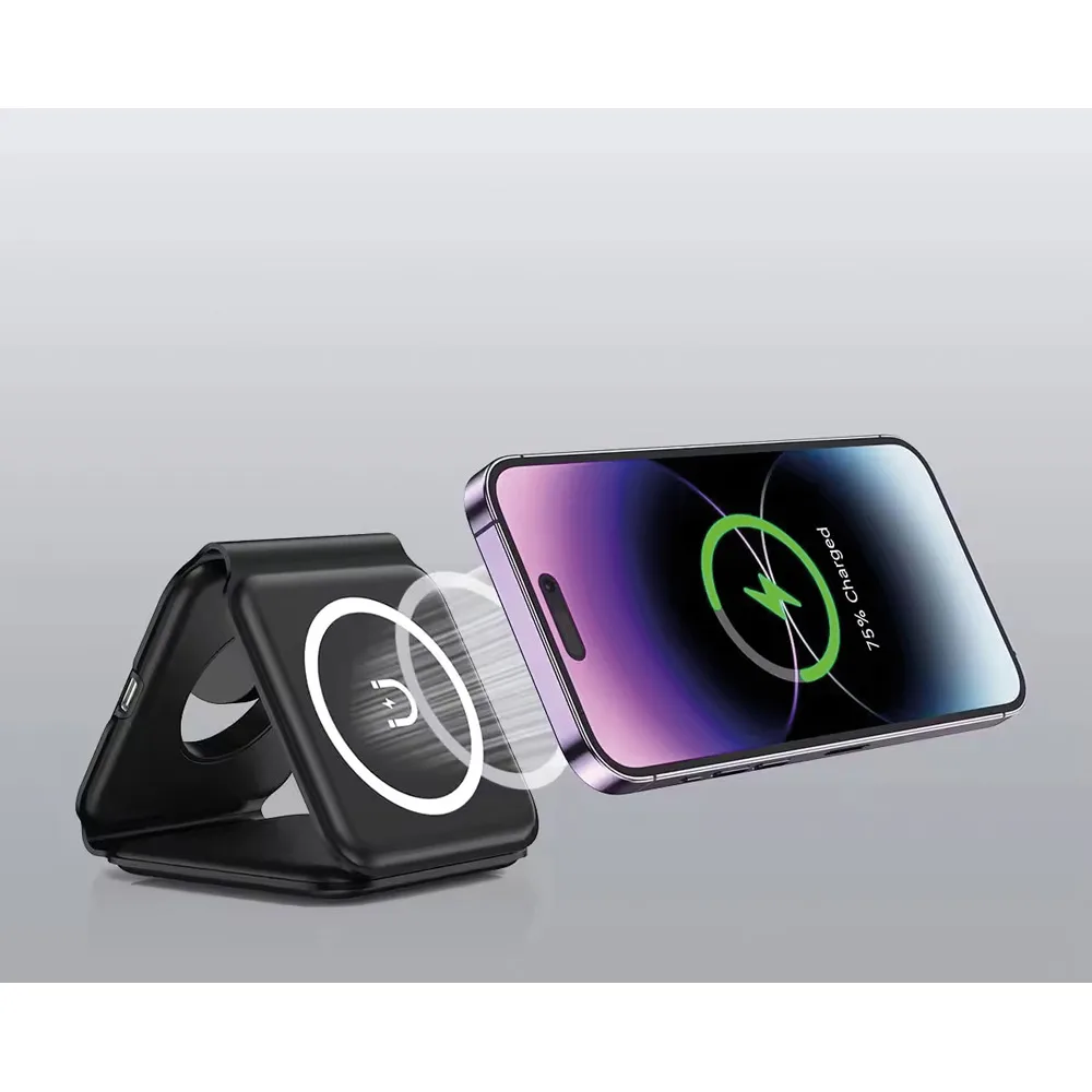 Wireless 3lü Şarj İstasyonu